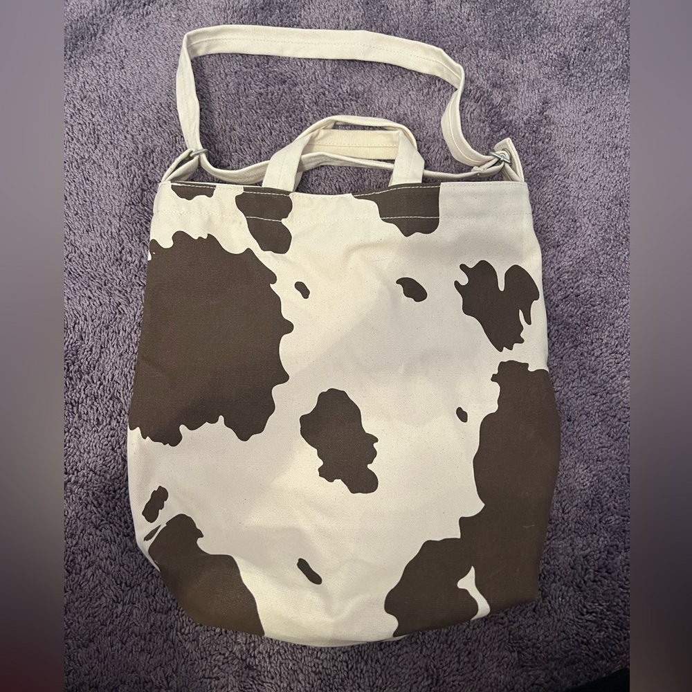 baggu cow tote bag